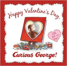 happy valentine's day curious george