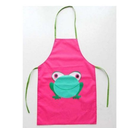 children's frog apron
