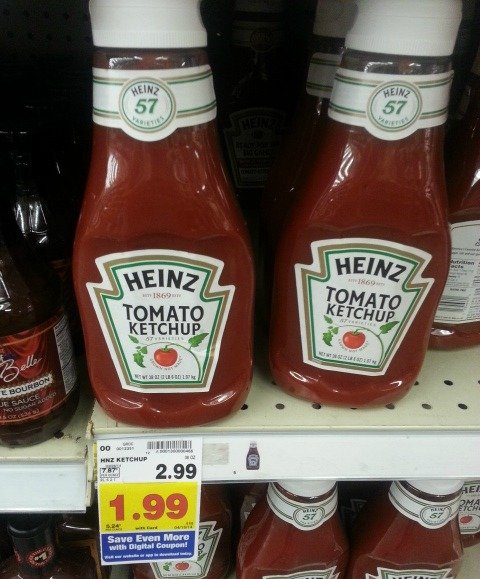 $0.49 Heinz Ketchup at Kroger!