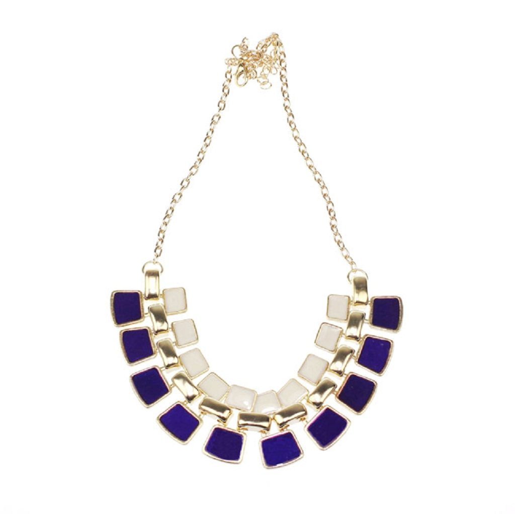 hollow out statement necklace