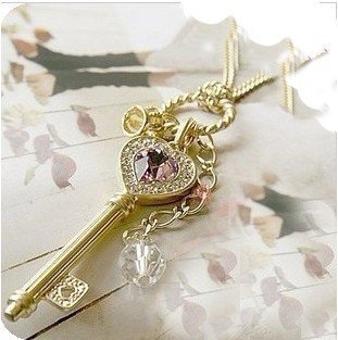 key to the heart necklace