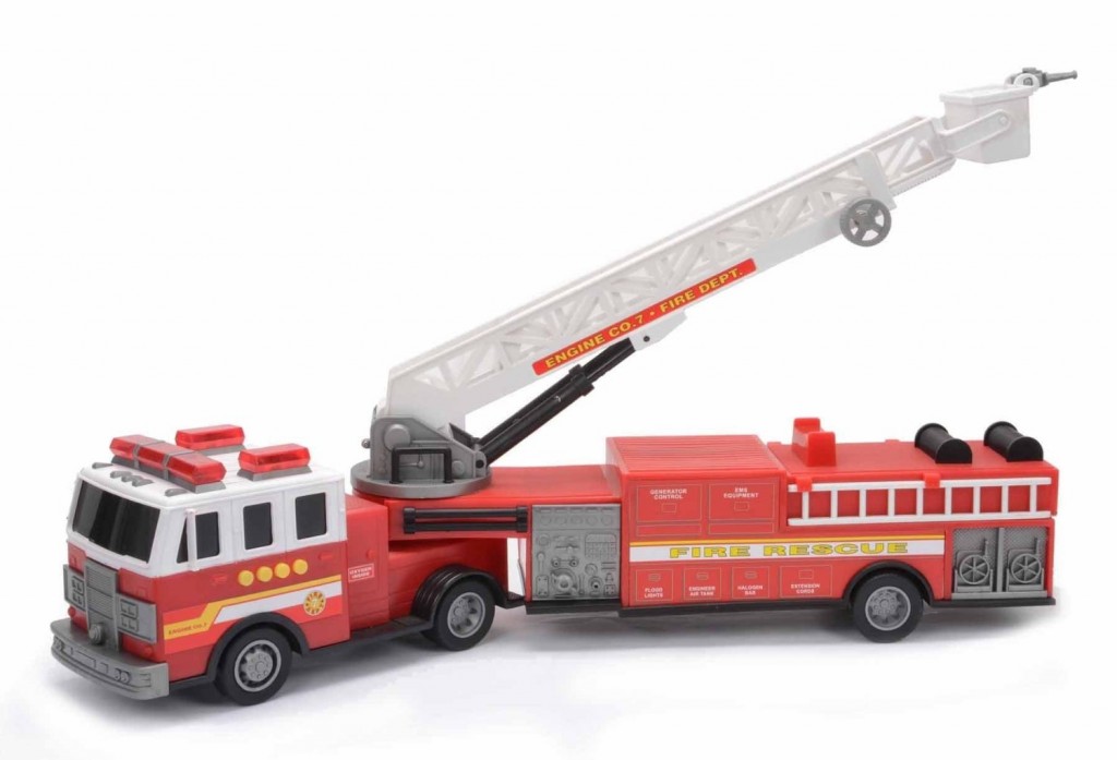 Mighty Wheels Hook and Ladder Fire Engine