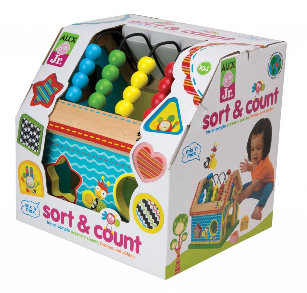 Sort & Count Wooden Developmental Toy