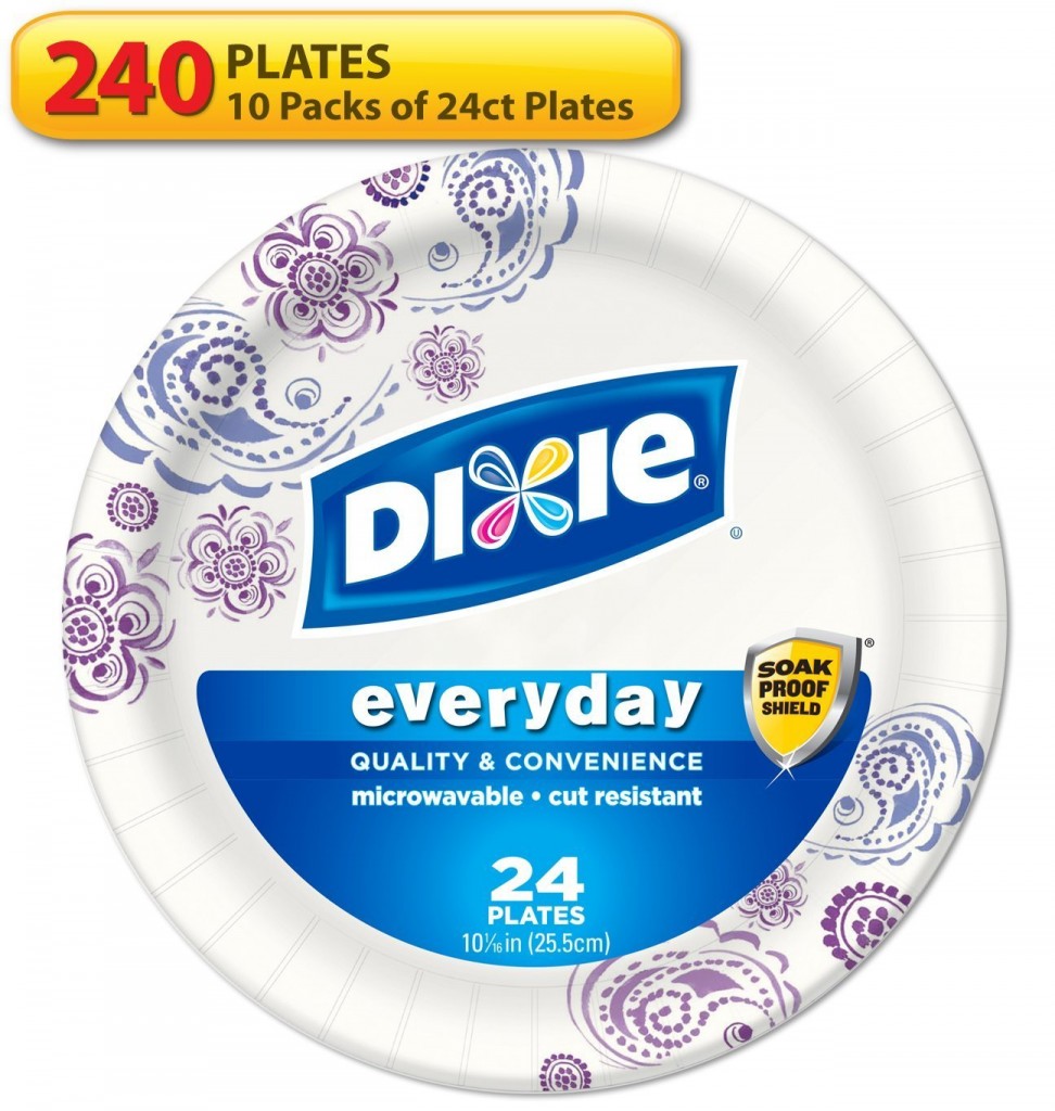 dixie heavy duty paper plates