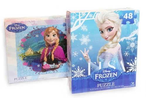 frozen princesses anna and elsa puzzles
