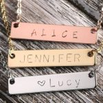Personalized Hand Stamped Necklace Only $16.89!