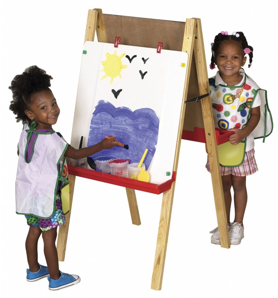 double sided adustable easel