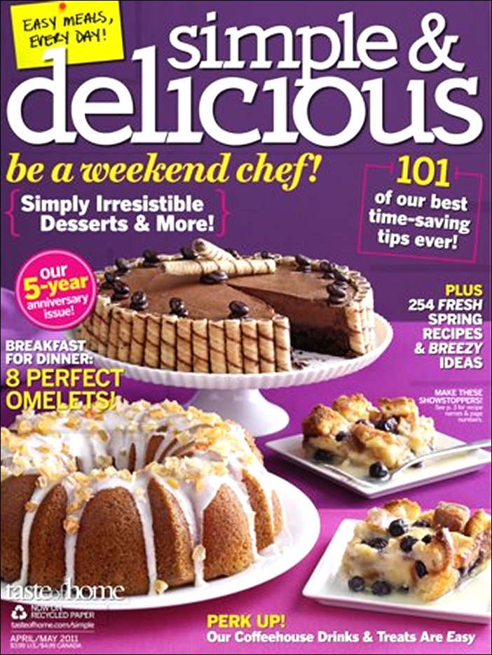 simple and delicious magazine
