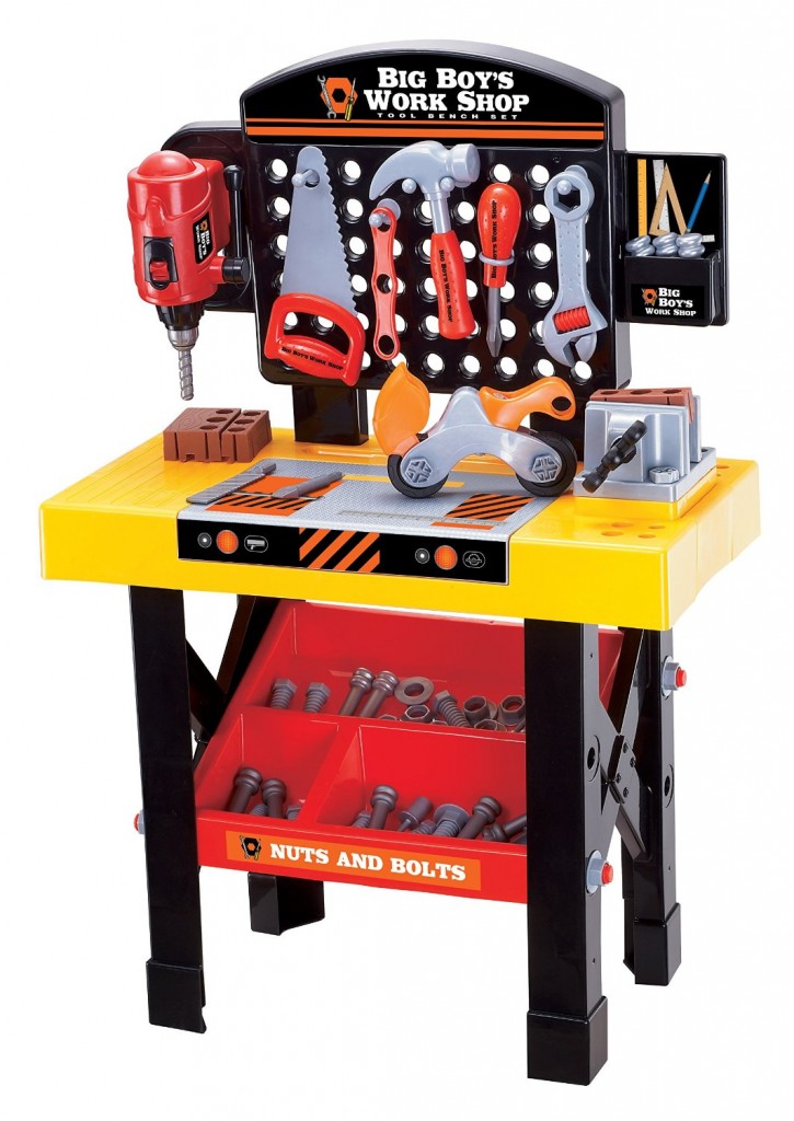 Big Boy's Work Shop 54 Piece Tool Bench Set