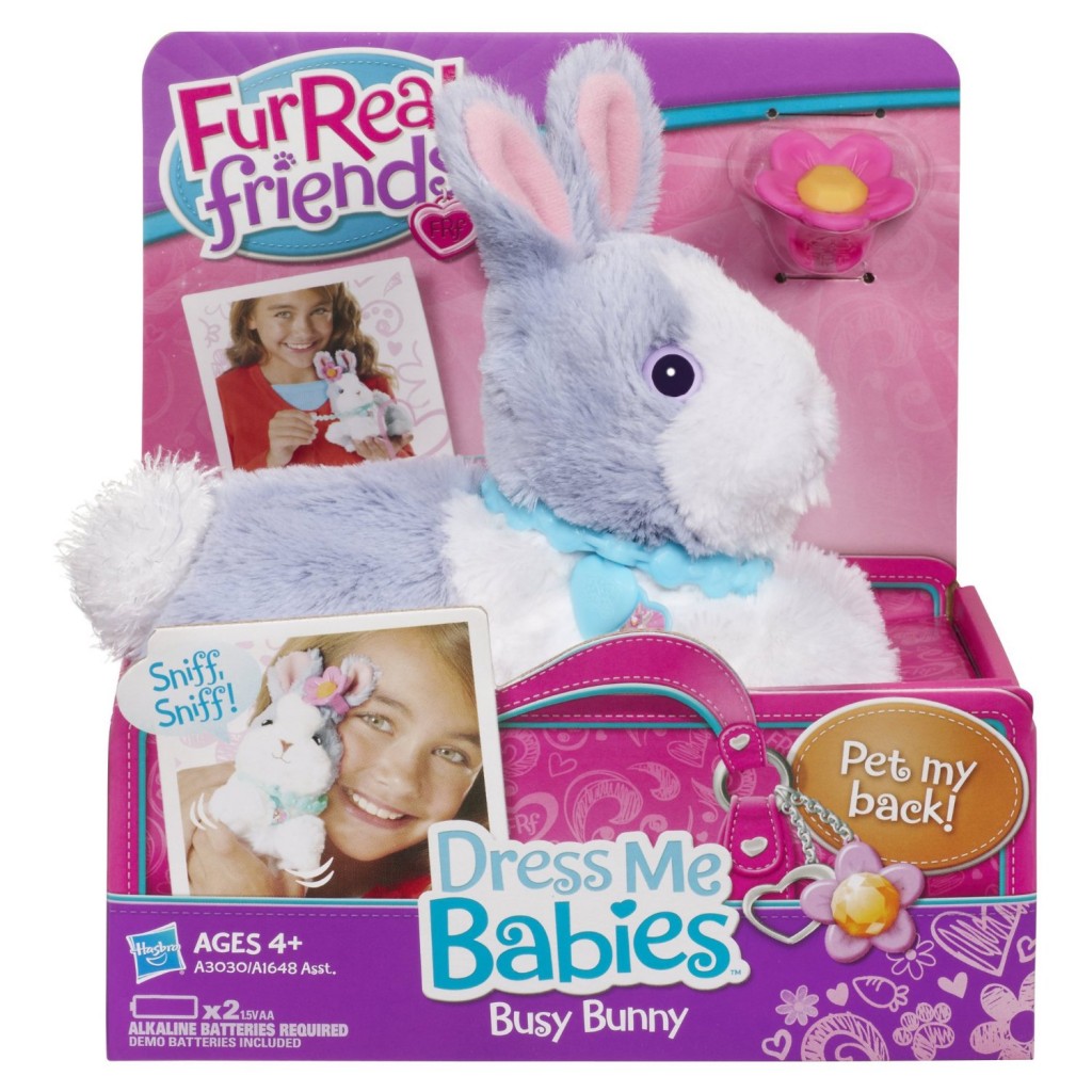 FurReal Friends Dress Me Babies Busy Bunny Pet