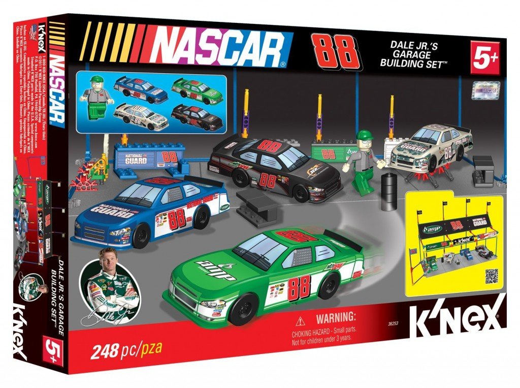 Nascar Dale Jr's Garage Building Set