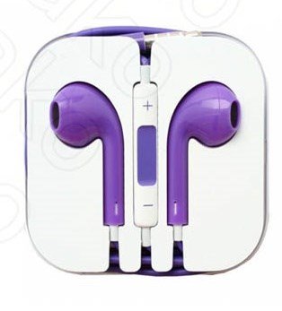 iphone colorful earphones