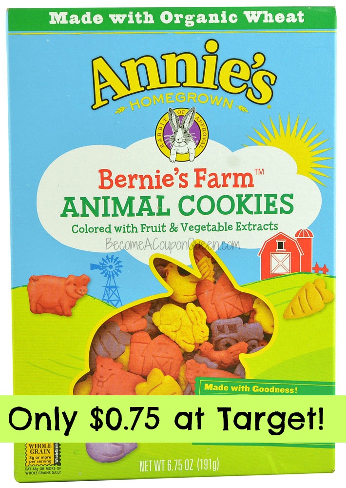 Annie’s Homegrown Animal Cookies target