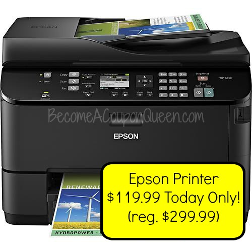 Epson WorkForce Pro 4530 Network-Ready Wireless All-In-One Printer