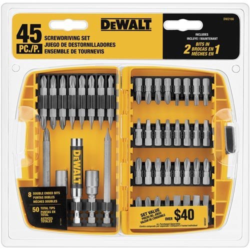 DEWALT 45-Piece Screwdriving Set