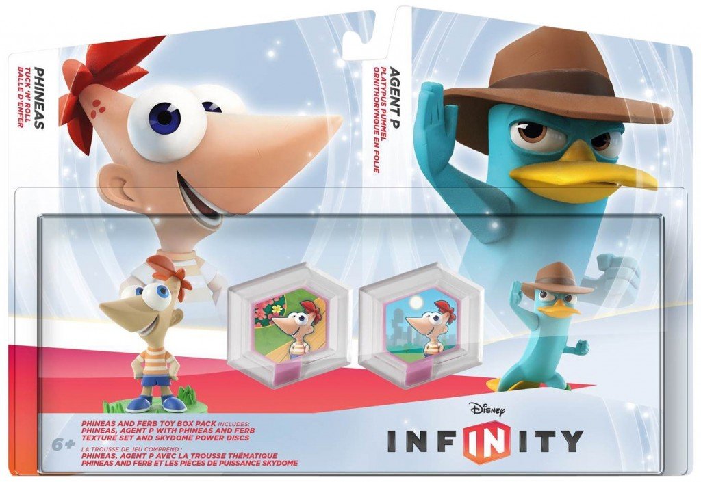 Disney INFINITY Phineas & Ferb Toy Box Pack