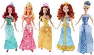 10 disney princess dolls