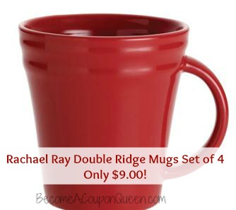Rachael Ray Double Ridge Mugs