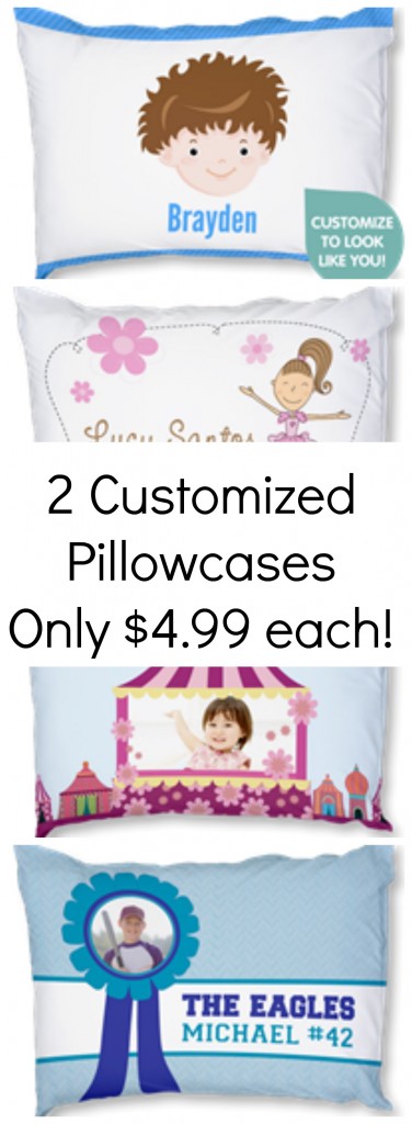 customized pillowcase