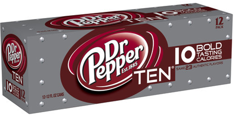 dr. pepper ten 12 pack