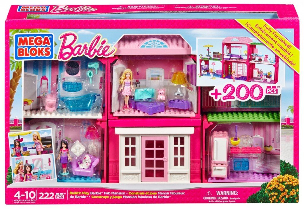 Mega Bloks Barbie Fab Mansion