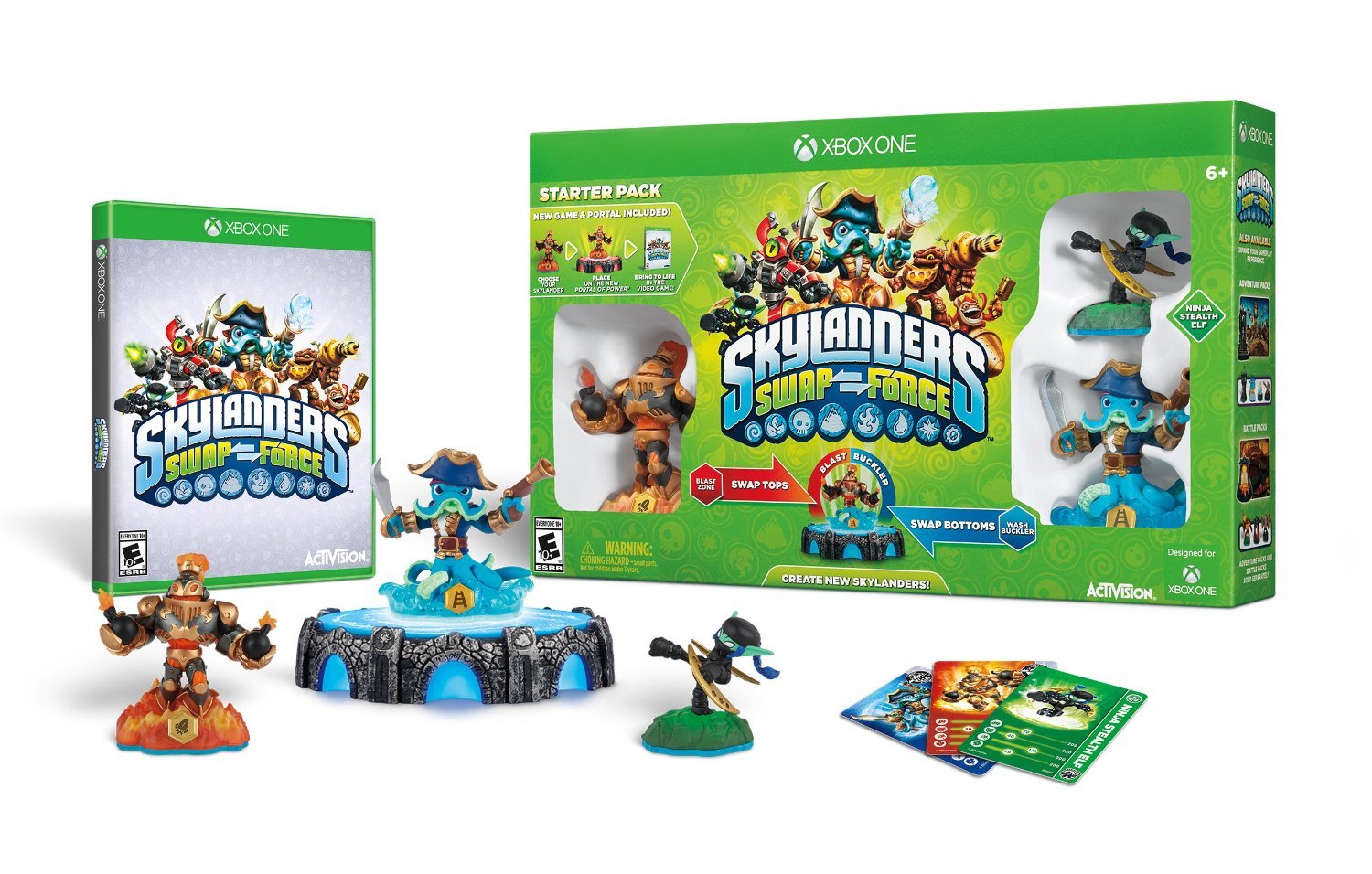 skylanders characters list swap force