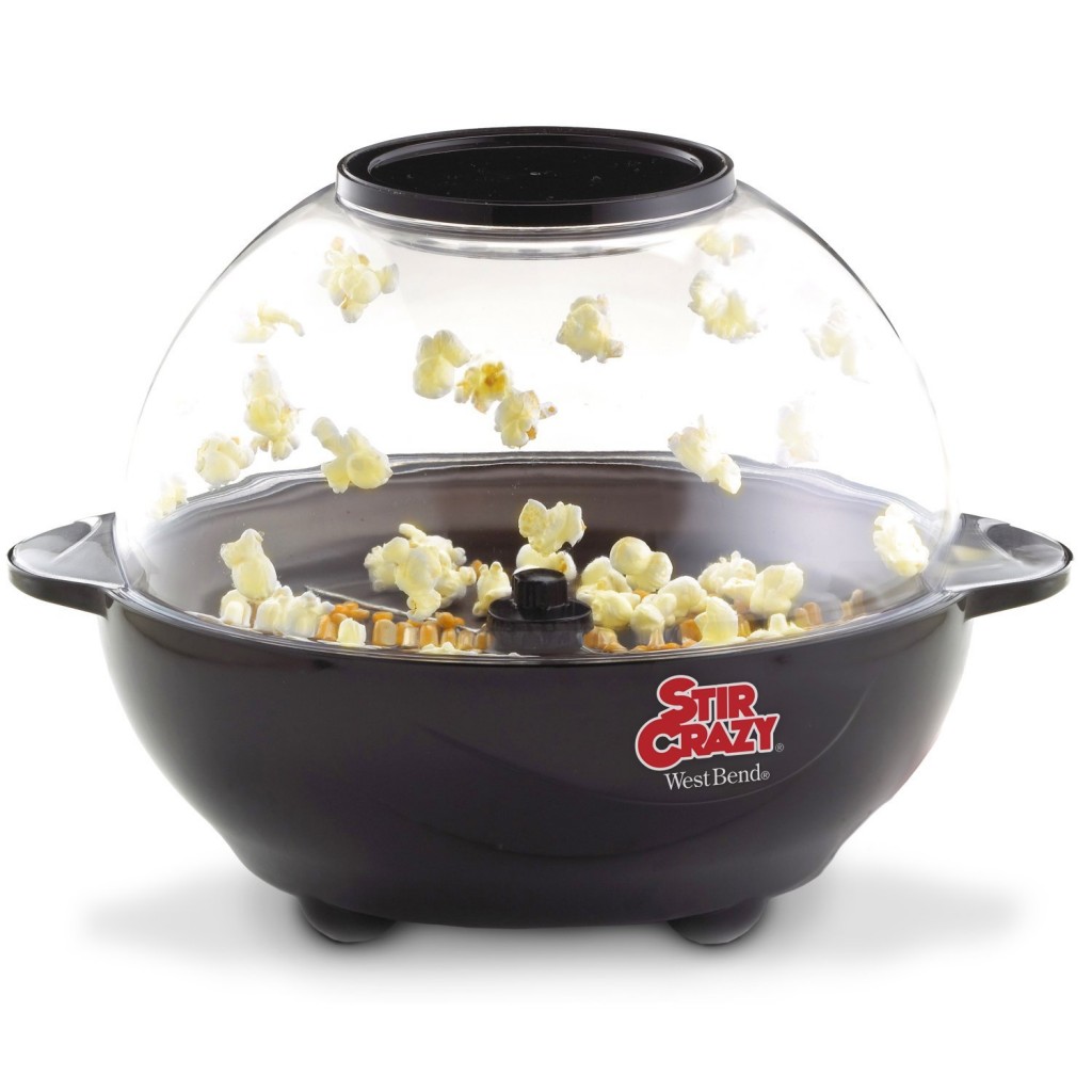 West Bend Stir Crazy 6-Quart Electric Popcorn Popper