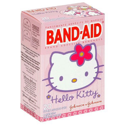 hello-kitty band-aids