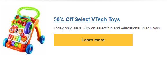 vtech toys sale