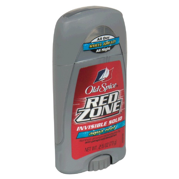 old spice red zone deodorant