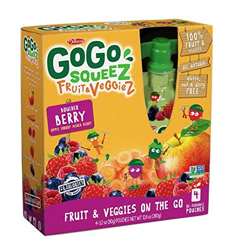 GoGo Squeez Fruit & Veggiez