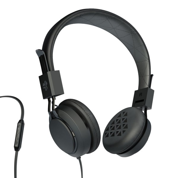 JLab INTRO Premium On-Ear Headphones, with Universal Mic