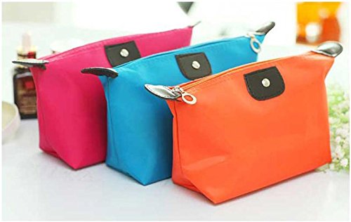 bold color cosmetic pouch