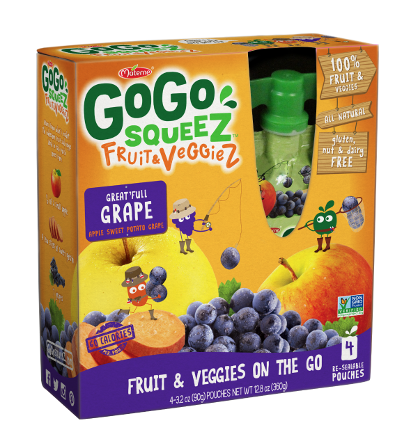 gogo squeez fruit and veggie