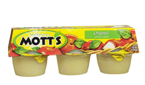 mott's applesauce cups