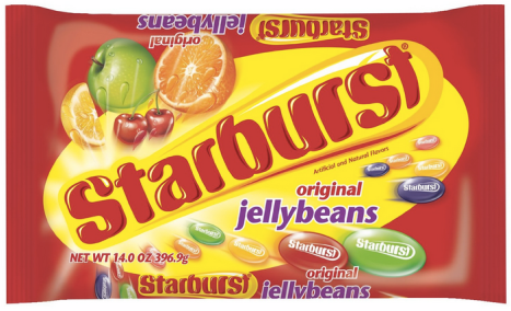 starburst jellybeans