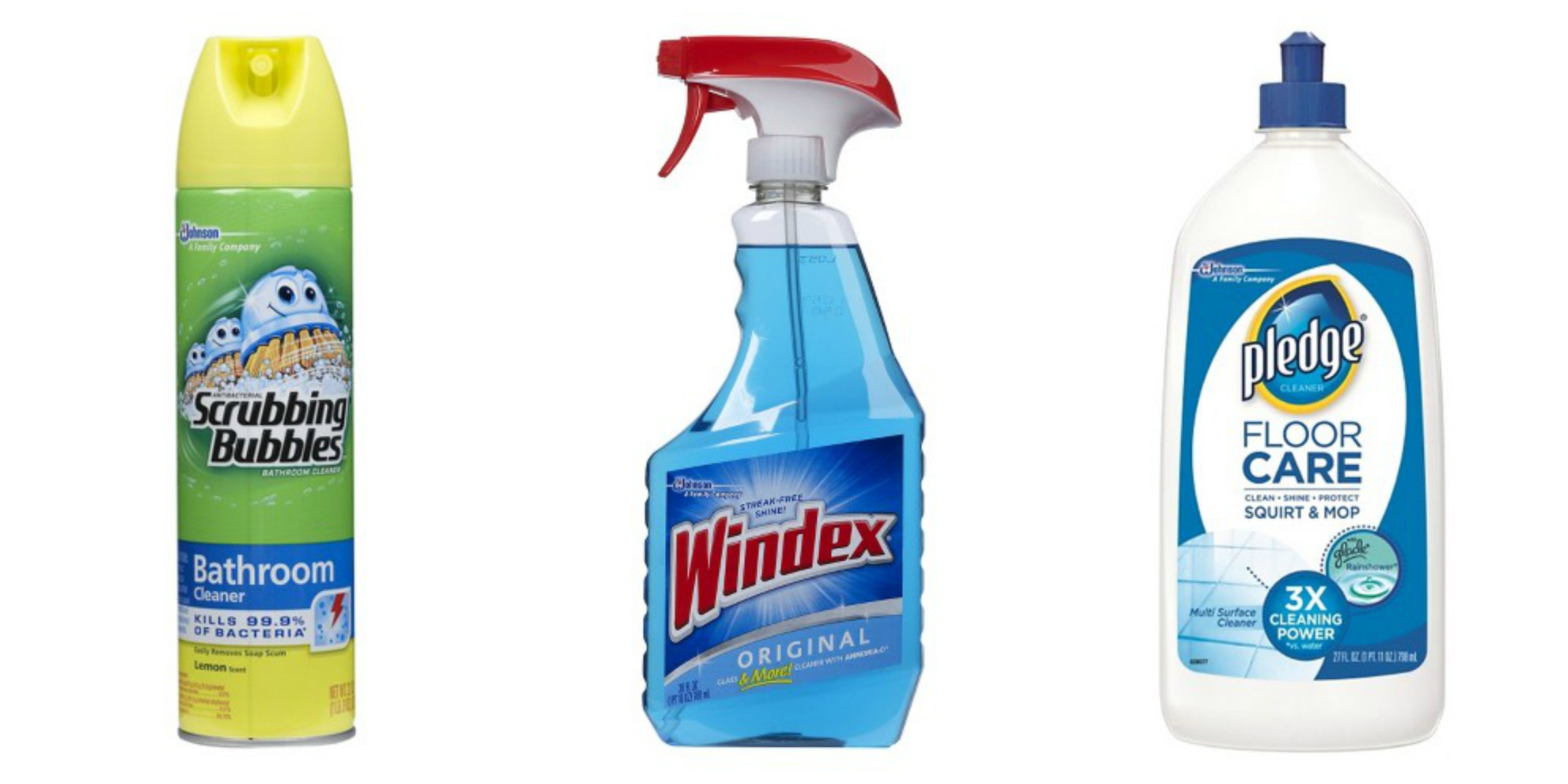 Meijer Scrubbing Bubbles Windex And Pledge Products Only 0 74
