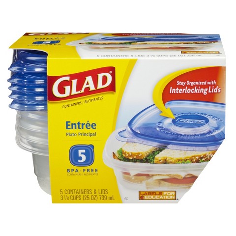 glad containers entree