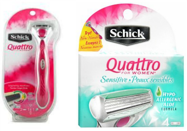 Walgreens: Schick Quattro Products Only $4.14!