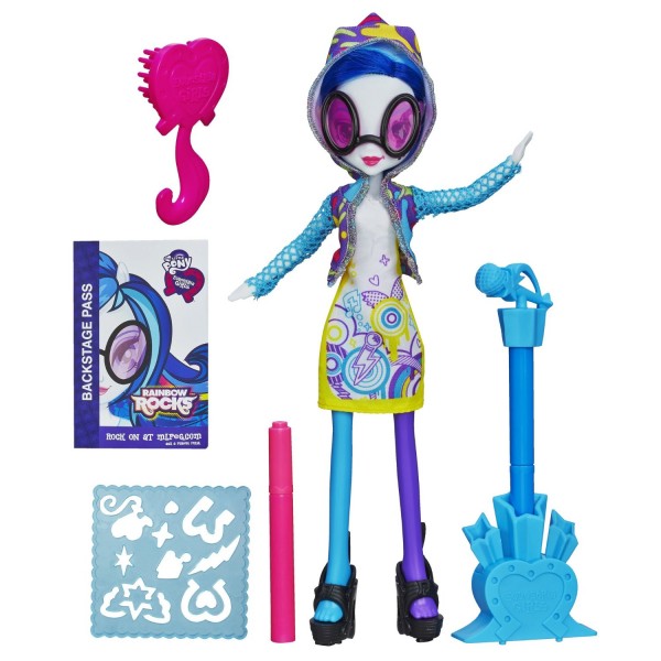 My Little Pony Equestria Girls DJ PON-3 Doll With Markers and Microphone