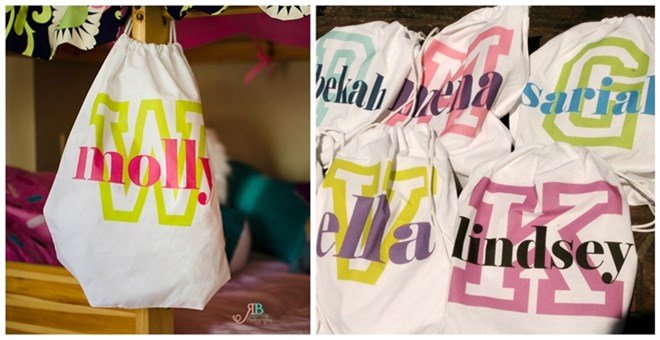 Personalized Drawstring Backpacks