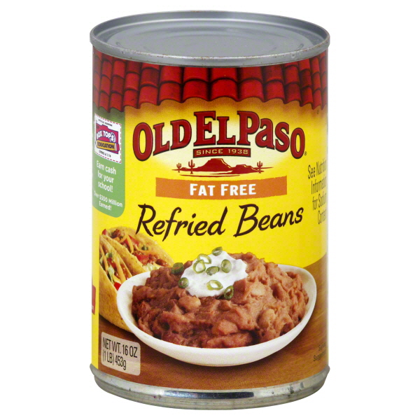 old el paso refried beans
