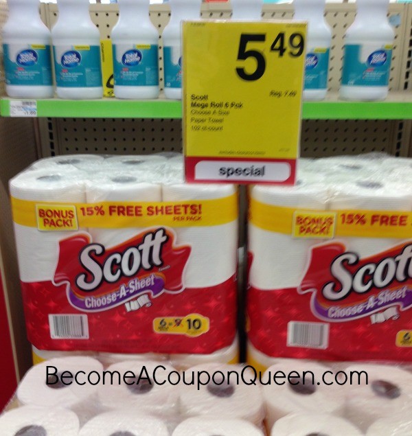 scott paper towels cvs