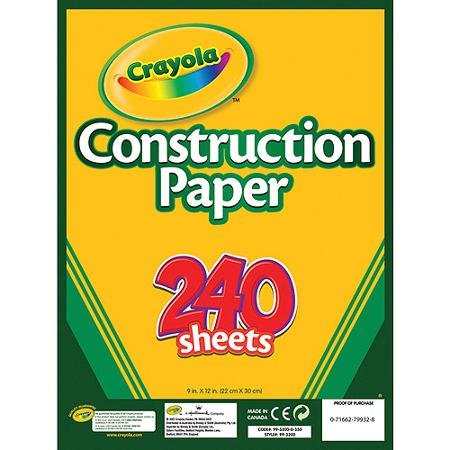 Crayola Construction Paper Pad