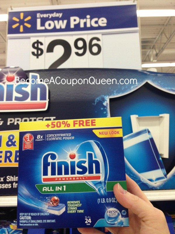 Walmart Finish Powerball Tabs Only 2.44! (0.10/load)