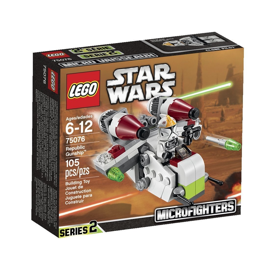 republic gunship lego target