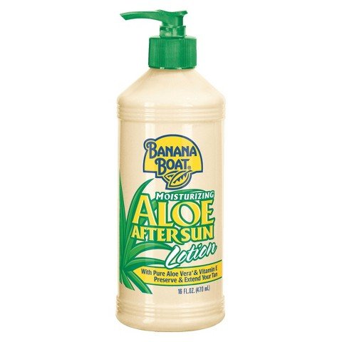 banana boat aloe after sun lotion