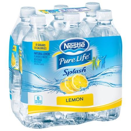 nestle pure life splash 6 packs