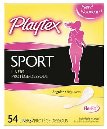 playtex sport liners 54ct