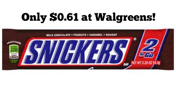 snickers 2 to go bars